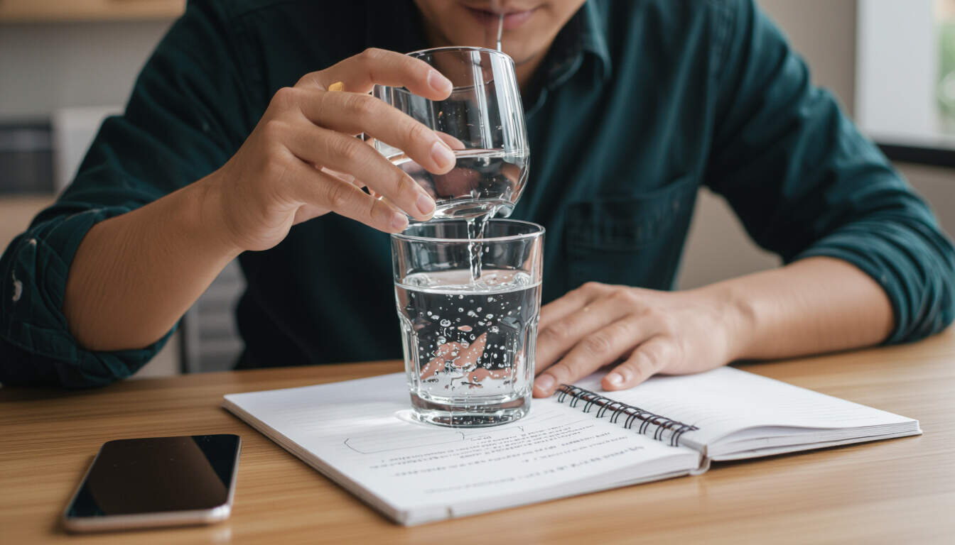 Discover how proper hydration can ease mental overload and boost cognition for students and professionals. This article explores practical strategies to integrate hydration into daily routines, leading to improved focus and productivity without added stress.